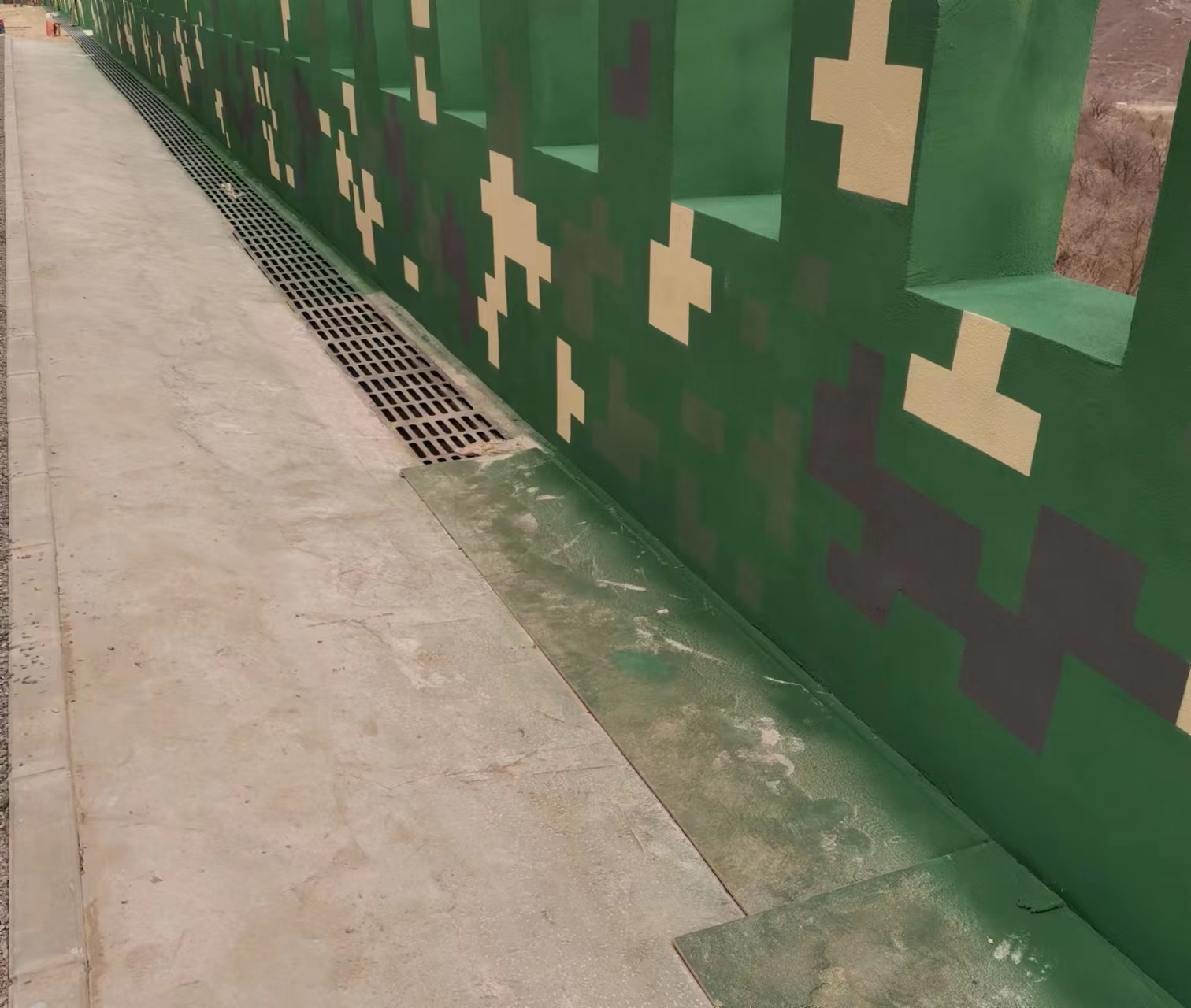 中山围墙迷彩喷涂,数迷彩漆